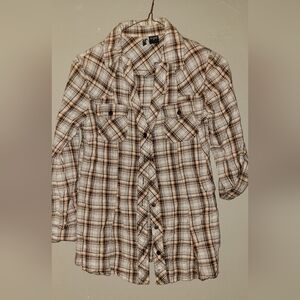 Women's button up blouse by Passport size small